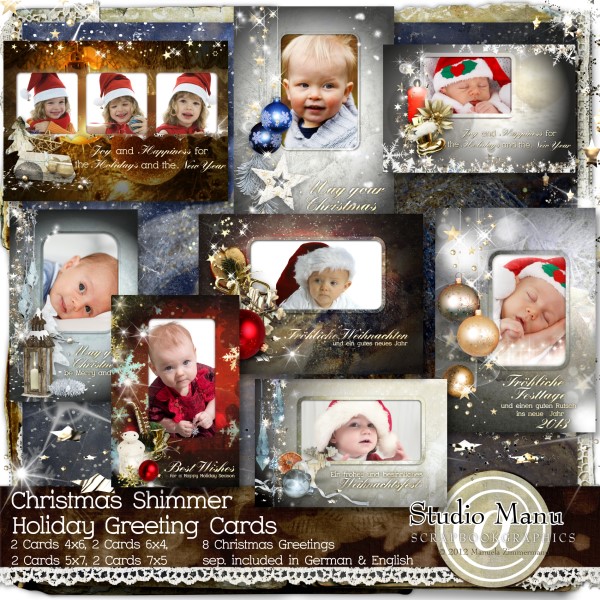 Scrapbook Holiday Cards