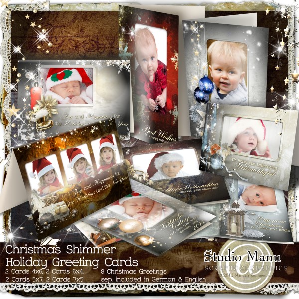 Scrapbook Holiday Cards