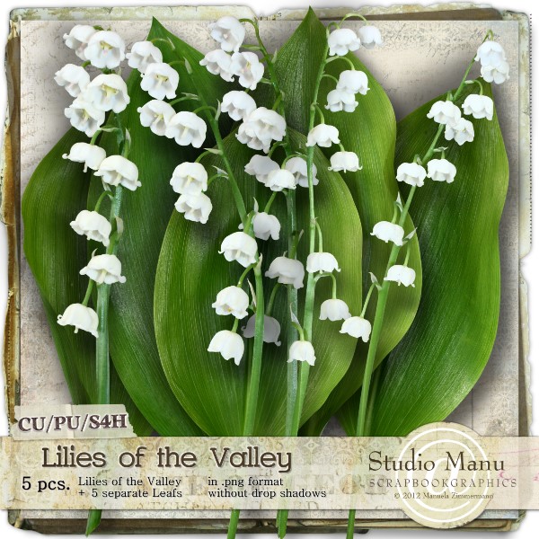 New CU @ Studio Manu: Lilies Of The Valley + Weekly Bargains + Freebie ...