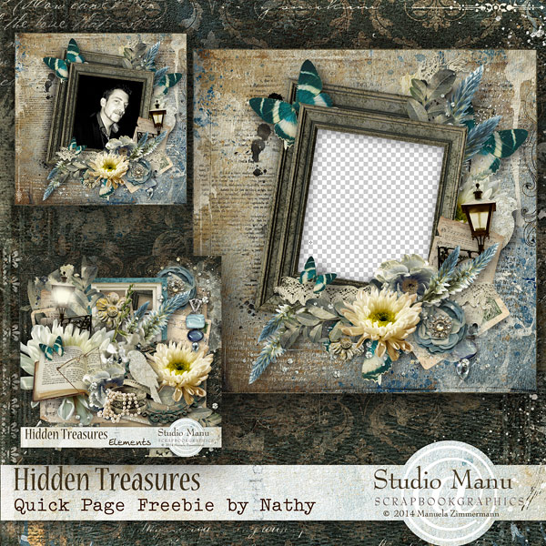 Hidden Treasures Quick Page Freebie