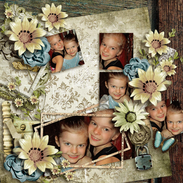 Inspiration layout by Janet think back