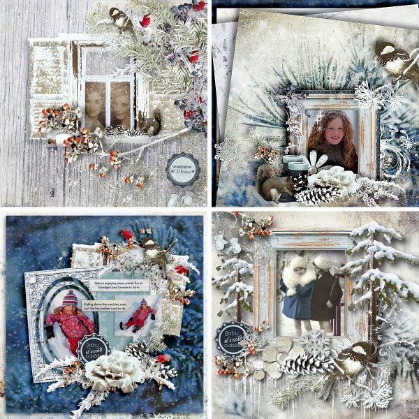 Inspiration Pages Snow Flurries