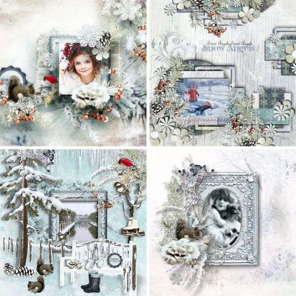 Inspiration Pages Snow Flurries