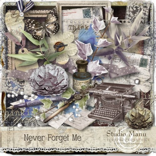 Never Forget Me - Page Kit