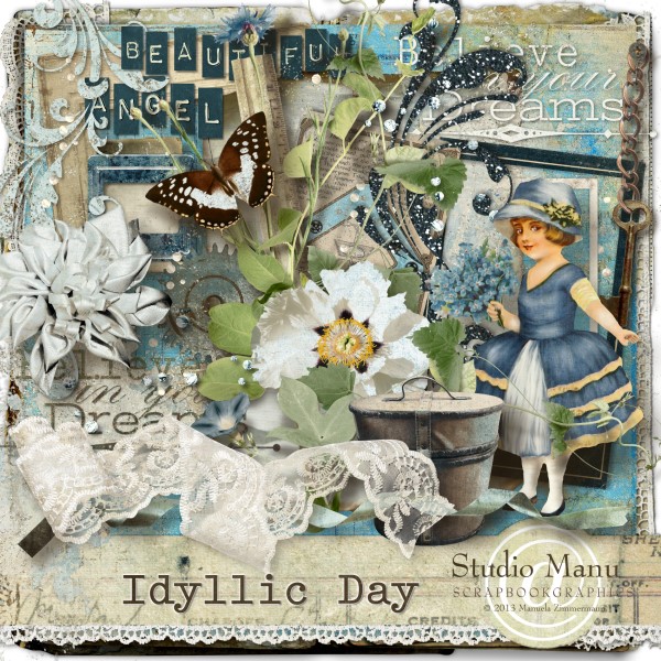 Idyllic Day - Scrapbook Kit