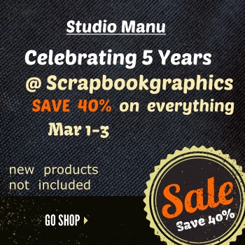 Studio Manu 5 years anniversary sale