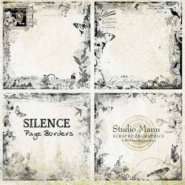 Silence - Page Borders