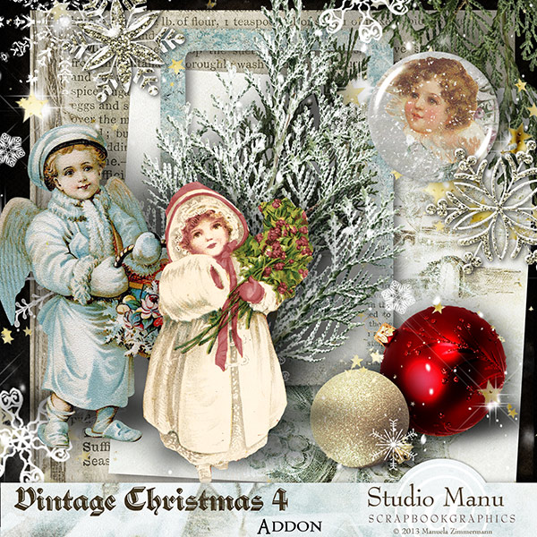 Mini Kit Freebie Vintage Christmas