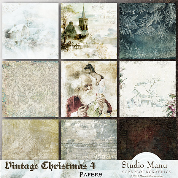 Vintage Christmas 4 - Papers