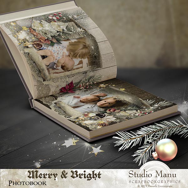 christmas photo book scrapbook