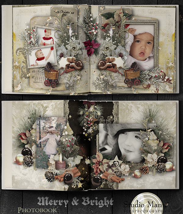 christmas photo book