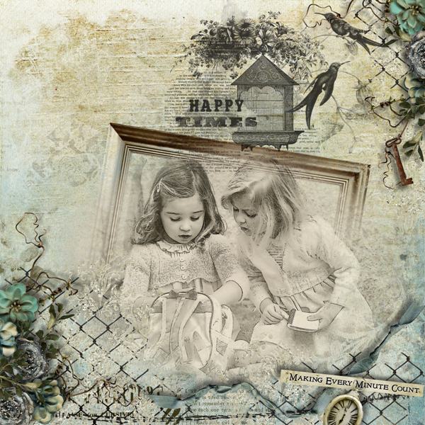 Scrapbook Page by Tracey
