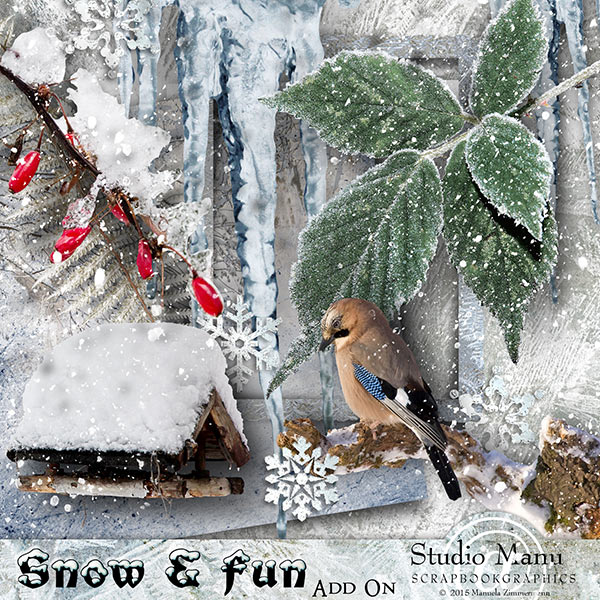 Studio Manu - Newsletter Freebie Mini Kit Winter