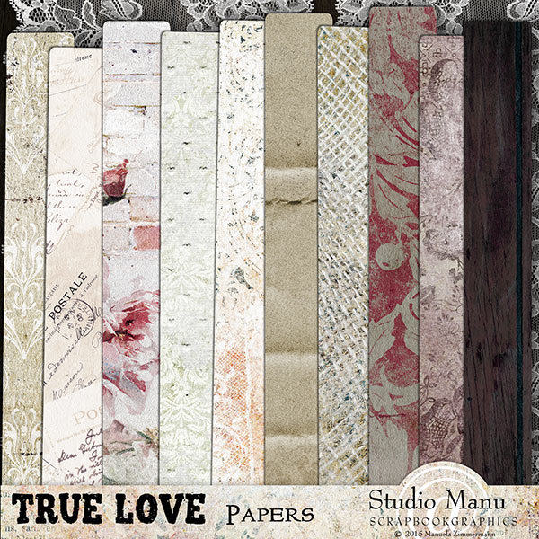 True Love - Valentine's Day Scrapbook Collection