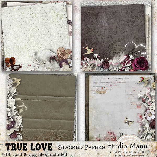 True Love Valentine's Day Scrapbooking Collection