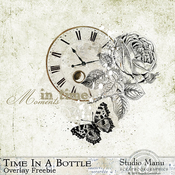 Time In A bottle - Freebie Overlay