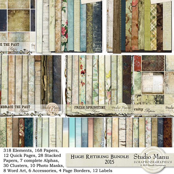 Retiring Bundle 2015 Studio manu