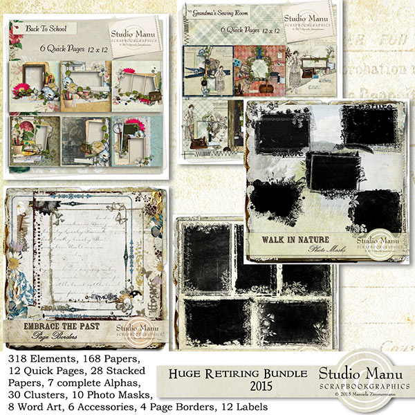 Retiring Bundle 2015 Studio manu