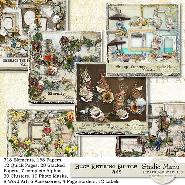 Retiring Bundle 2015 Studio manu