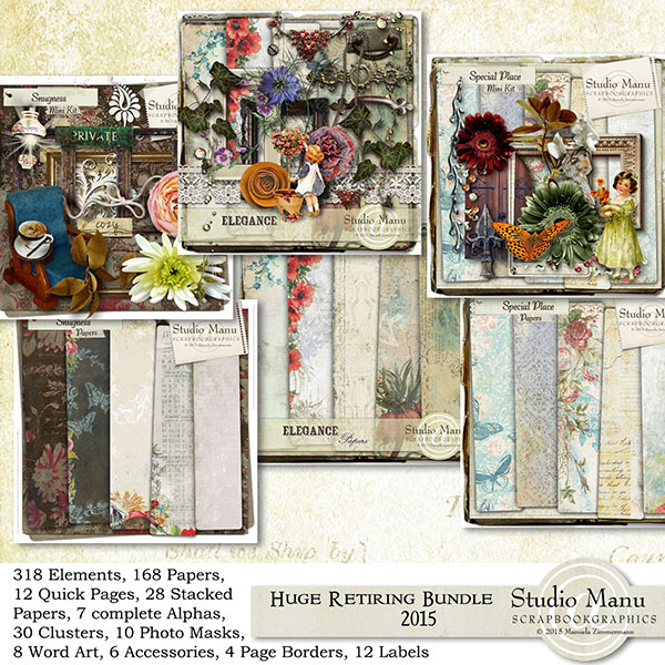 Retiring Bundle 2015 Studio manu