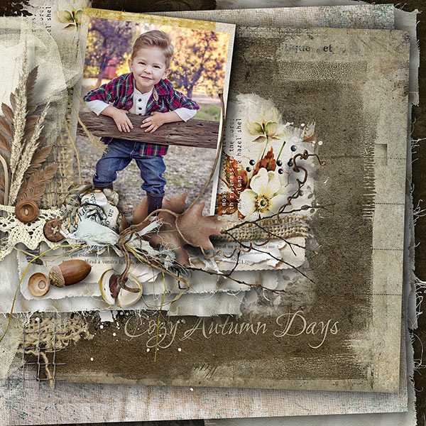 Inspiration Layout Autumn by Manu