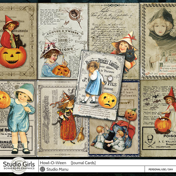 Halloween Journal Cards