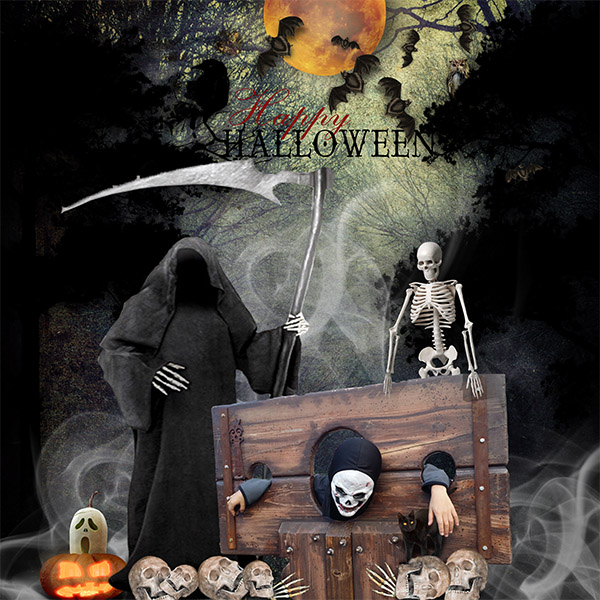 Halloween Inspiration Layout