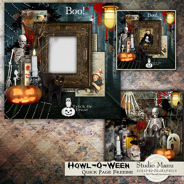 Halloween QUick Page Freebie