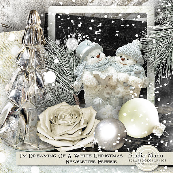 Christmas Scrapbooking Mini Kit Freebie