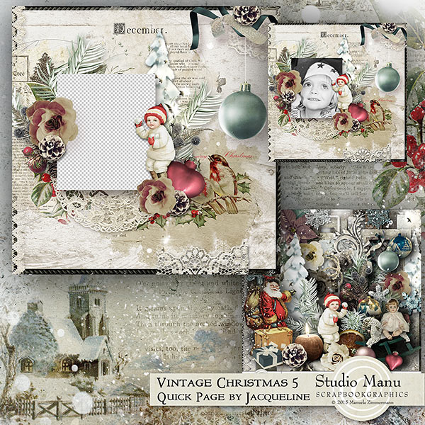 Christmas Quick Page Freebie