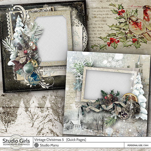 vintage christmas Quick Pages