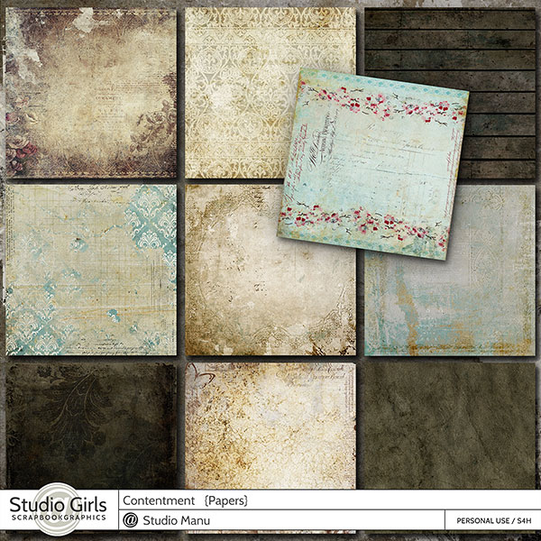 digital scrapbooking Vintage Papers