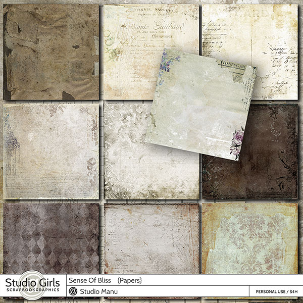 Vintage Scrapbooking Papers