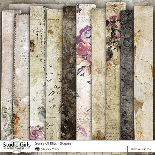 Vintage Scrapbooking Papers