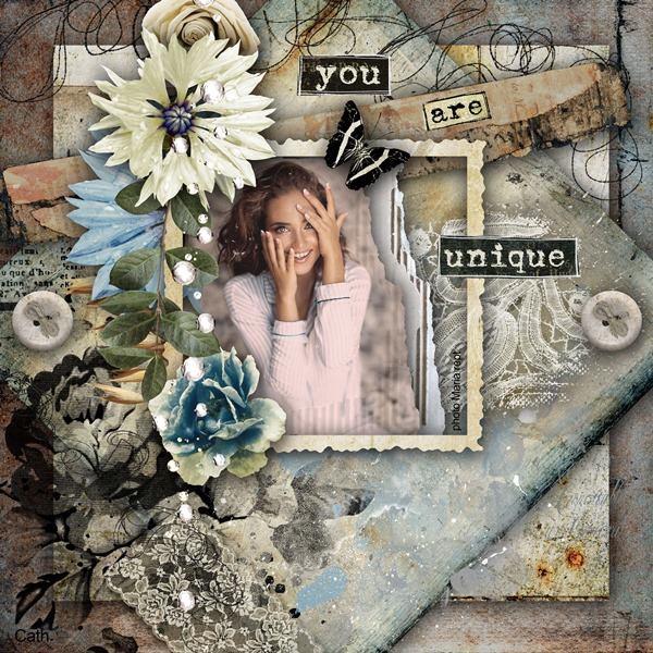 scrapbooking inspiration layout