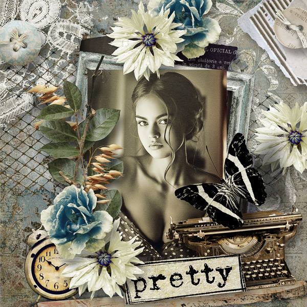 scrapbooking inspiration page