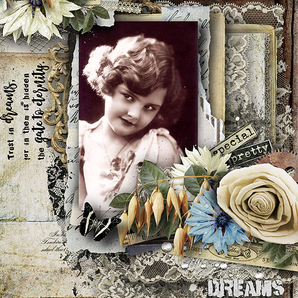 scrapbooking inspiration page