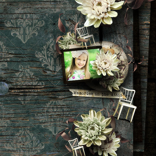 Inspiration Layout Digital Scrapbooking