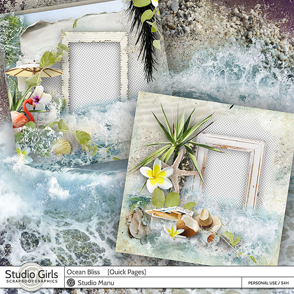 Ocean Bliss Summer Quick Pages