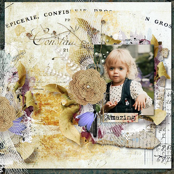 Scrapbook Inspiration Layout