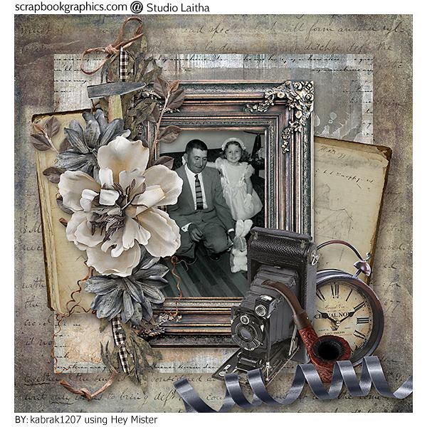 Masculine Scrapbooking Collection: Hey Mister – Digital Scrapbooking