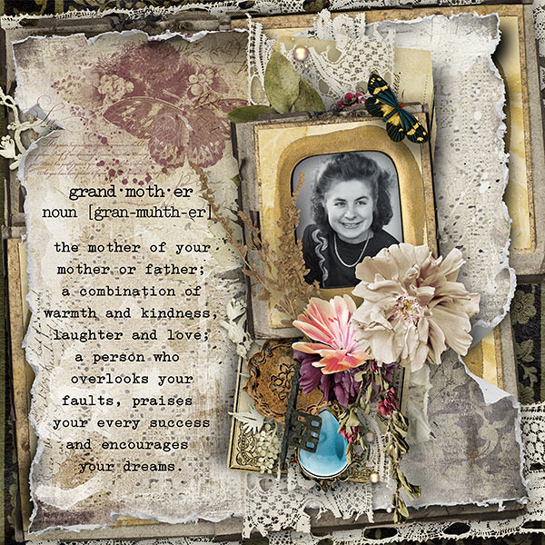 Scrapbook Inspiration Layout