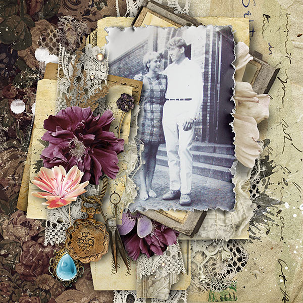 Scrapbook Inspiration Layout