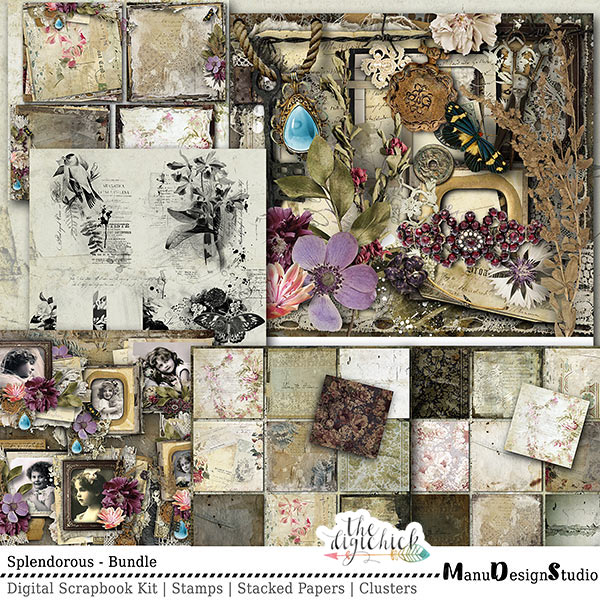 Digital Scrapbooking Splendorous Collection