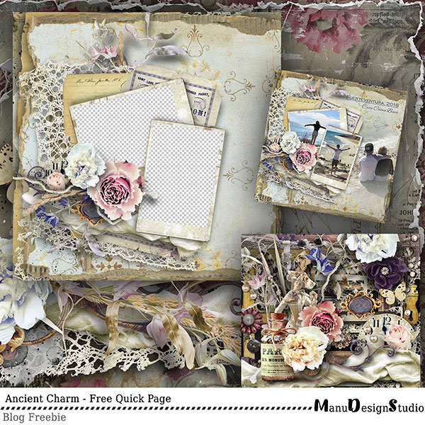 scrapbook Quick Page Freebie