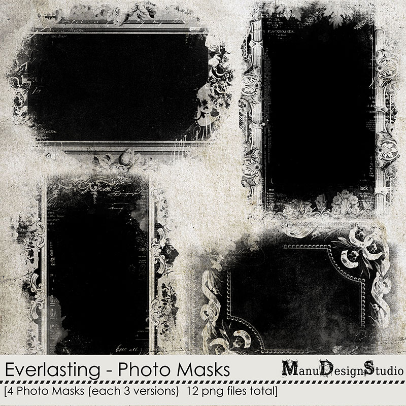 Everlasting Vintage Photo Masks