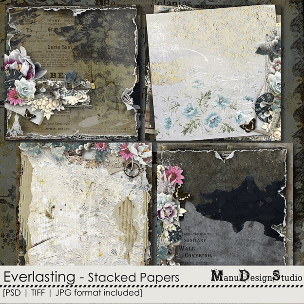 New Collection: Everlasting & Freebies – Digital Scrapbooking