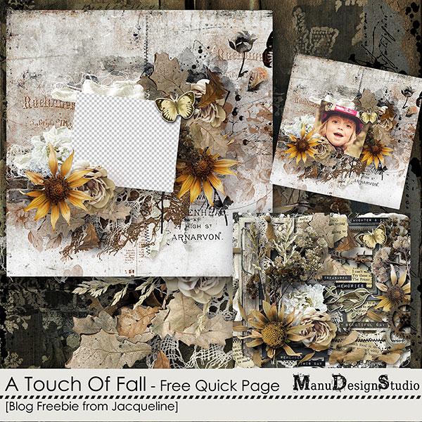 Vintage Fall Free Quick Page