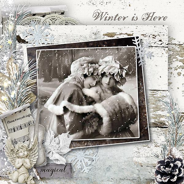 A Time Of Wonder Stacked Paper Inspiration Layout by Kay
