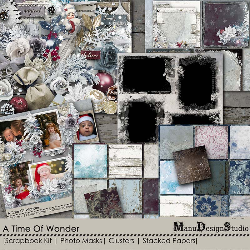 Christmas Digital Scrapbook Collection